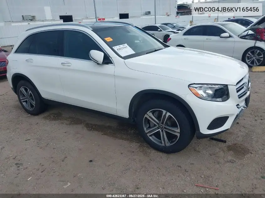2019 Mercedes-Benz Glc 300 VIN: WDC0G4JB6KV165456 Lot: 42623367
