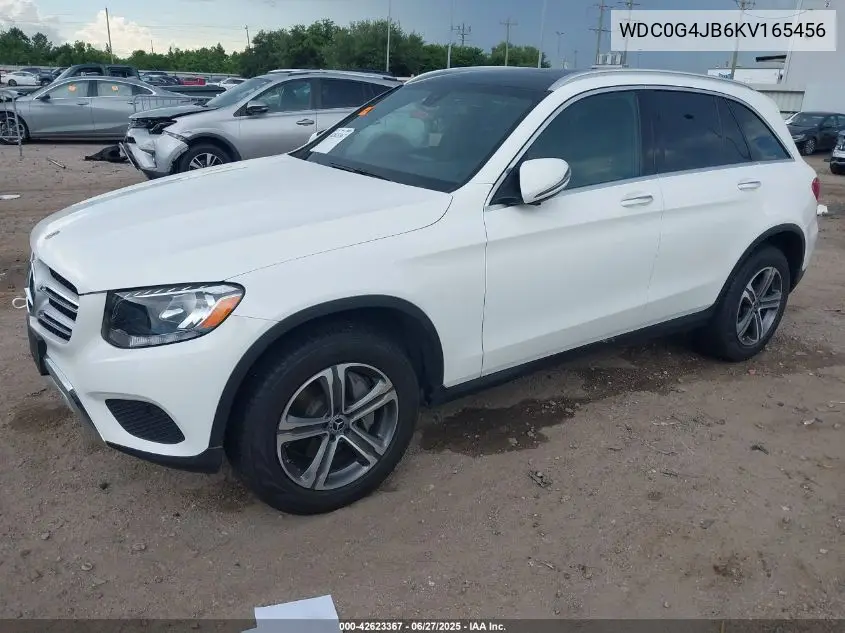 2019 Mercedes-Benz Glc 300 VIN: WDC0G4JB6KV165456 Lot: 42623367