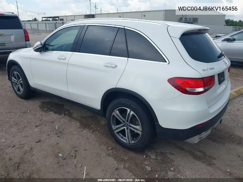 2019 Mercedes-Benz Glc 300 VIN: WDC0G4JB6KV165456 Lot: 42623367