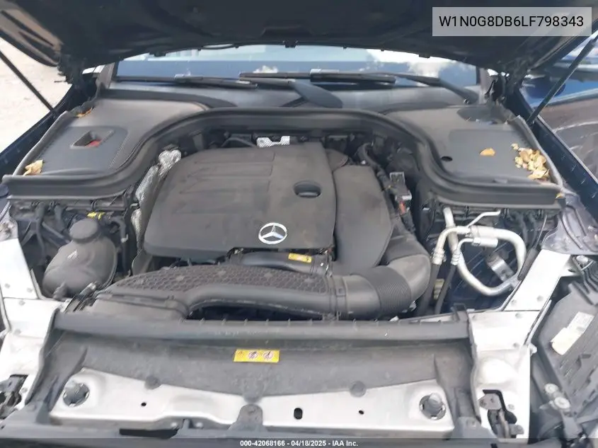 2020 Mercedes-Benz Glc 300 VIN: W1N0G8DB6LF798343 Lot: 42068166