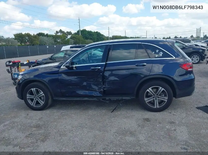 2020 Mercedes-Benz Glc 300 VIN: W1N0G8DB6LF798343 Lot: 42068166