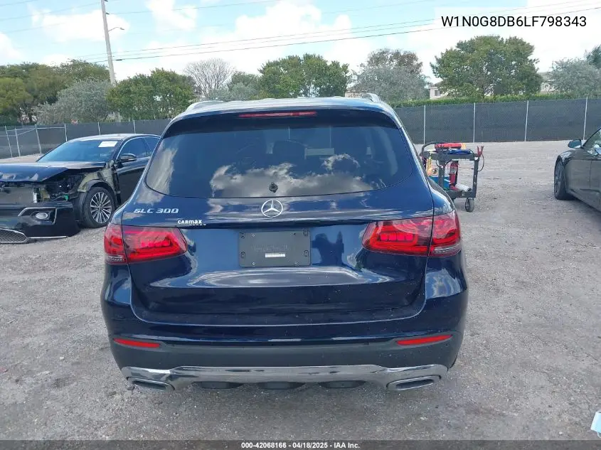 2020 Mercedes-Benz Glc 300 VIN: W1N0G8DB6LF798343 Lot: 42068166
