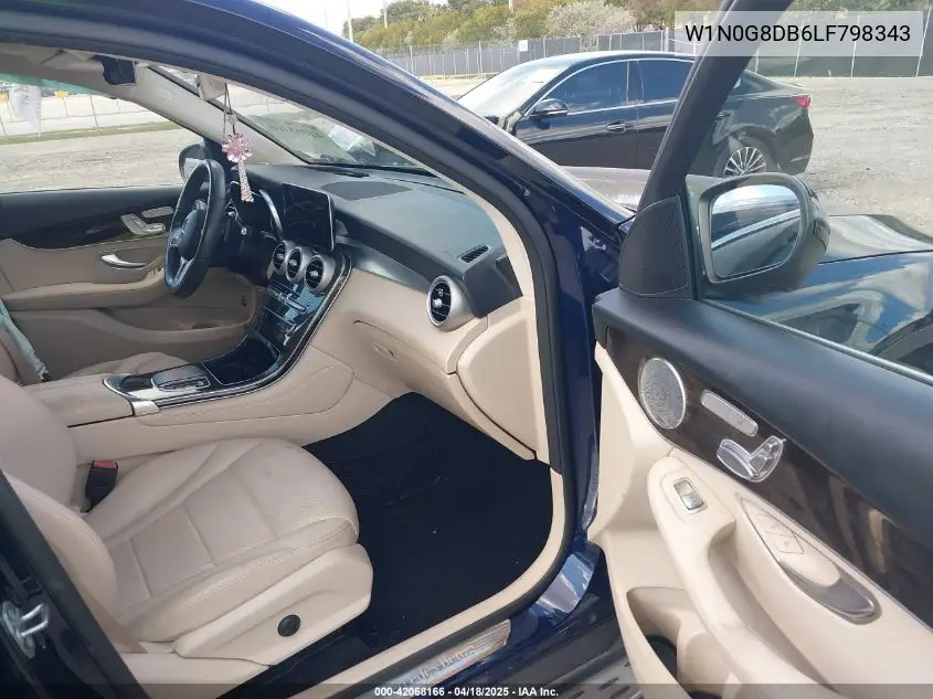 2020 Mercedes-Benz Glc 300 VIN: W1N0G8DB6LF798343 Lot: 42068166