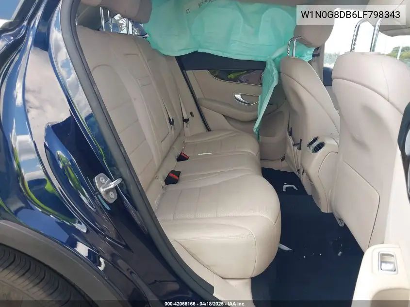 2020 Mercedes-Benz Glc 300 VIN: W1N0G8DB6LF798343 Lot: 42068166