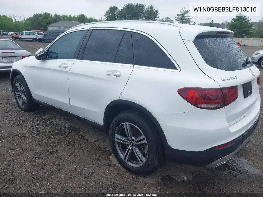 2020 Mercedes-Benz Glc 300 4Matic VIN: W1N0G8EB3LF813010 Lot: 42242085