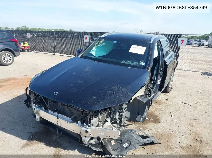 2020 Mercedes-Benz Glc 300 VIN: W1N0G8DB8LF854749 Lot: 42593434