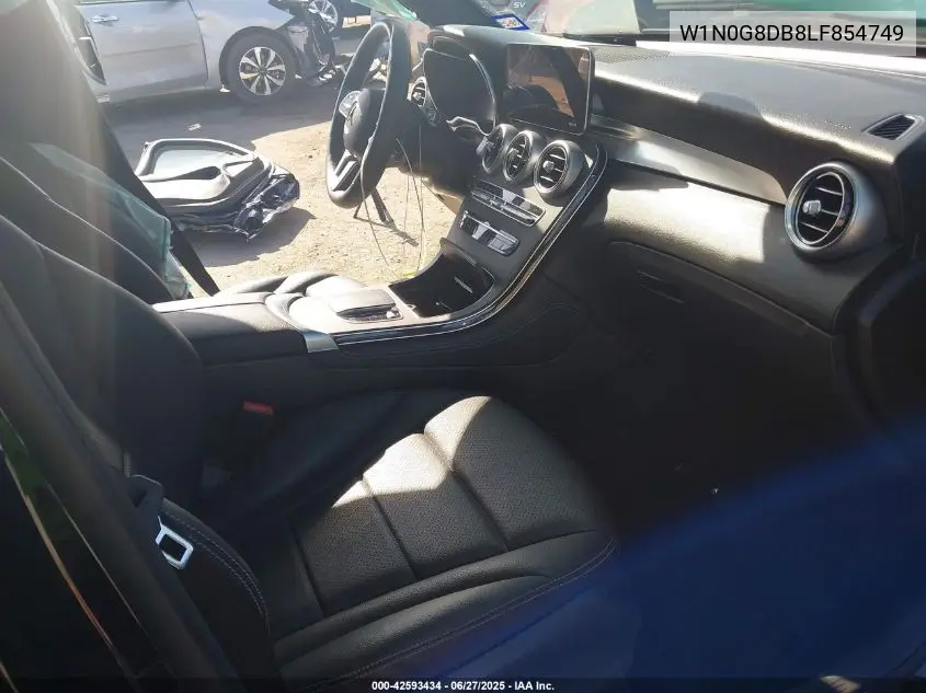 2020 Mercedes-Benz Glc 300 VIN: W1N0G8DB8LF854749 Lot: 42593434