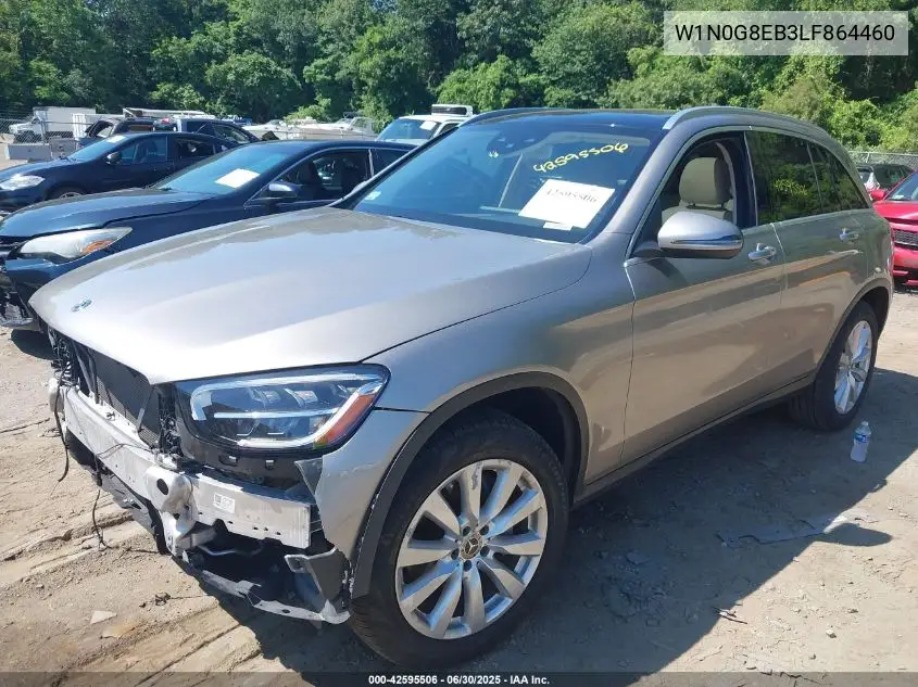 2020 Mercedes-Benz Glc 300 4Matic VIN: W1N0G8EB3LF864460 Lot: 42595506