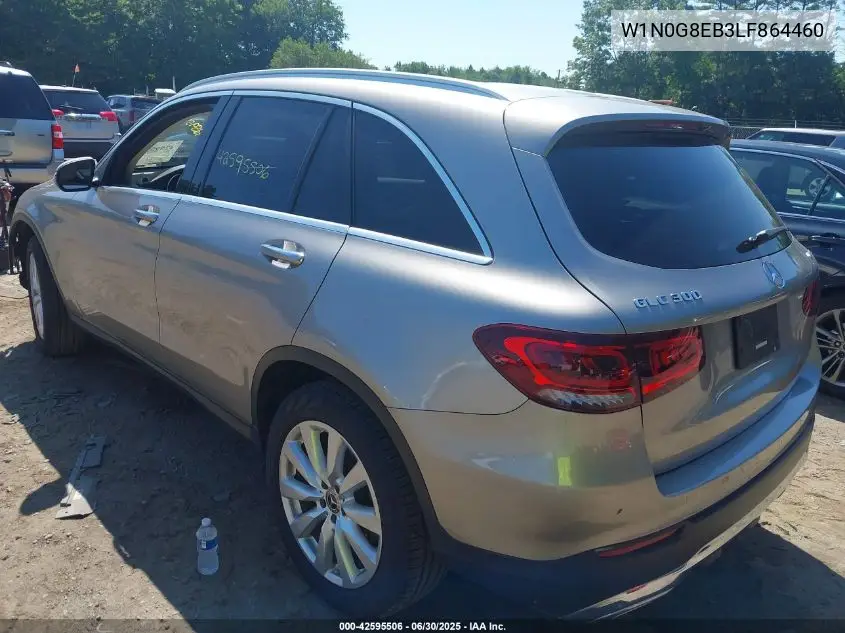 2020 Mercedes-Benz Glc 300 4Matic VIN: W1N0G8EB3LF864460 Lot: 42595506