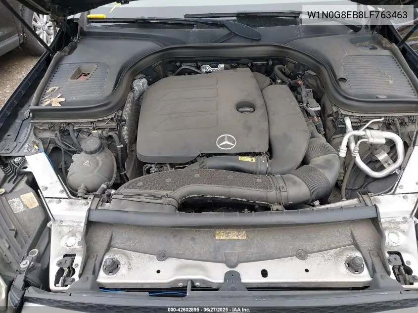 2020 Mercedes-Benz Glc 300 4Matic VIN: W1N0G8EB8LF763463 Lot: 42602895