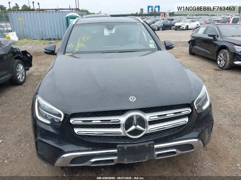 2020 Mercedes-Benz Glc 300 4Matic VIN: W1N0G8EB8LF763463 Lot: 42602895