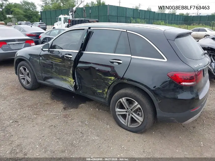 2020 Mercedes-Benz Glc 300 4Matic VIN: W1N0G8EB8LF763463 Lot: 42602895