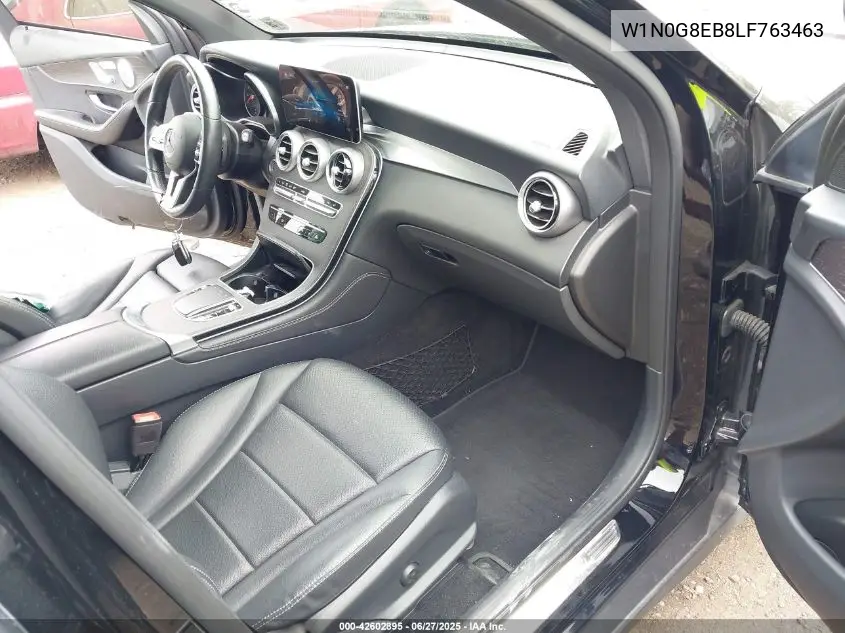 2020 Mercedes-Benz Glc 300 4Matic VIN: W1N0G8EB8LF763463 Lot: 42602895
