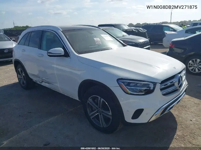 2021 Mercedes-Benz Glc 300 Suv VIN: W1N0G8DB2MV271875 Lot: 42581852