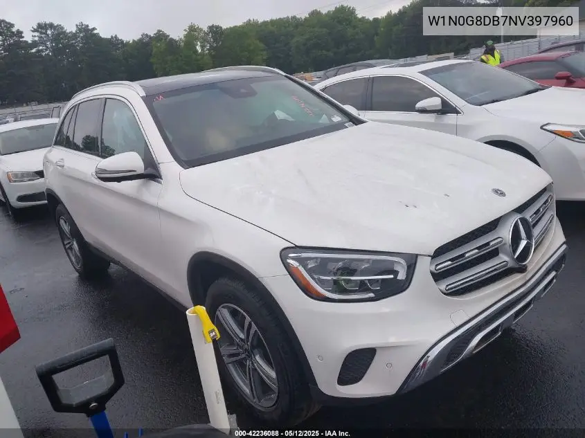 2022 Mercedes-Benz Glc 300 Suv VIN: W1N0G8DB7NV397960 Lot: 42236088