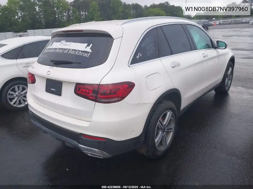 2022 Mercedes-Benz Glc 300 Suv VIN: W1N0G8DB7NV397960 Lot: 42236088