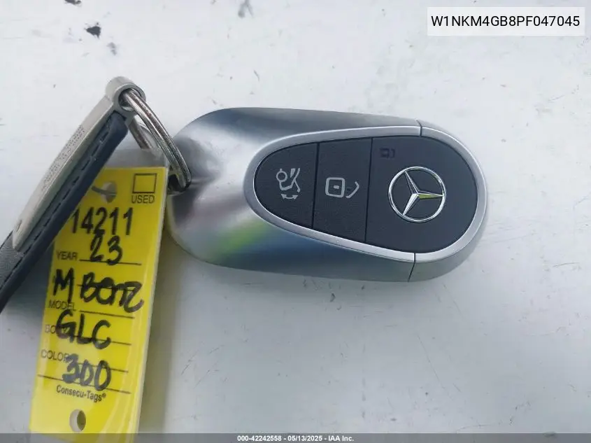 2023 Mercedes-Benz Glc 300 Suv VIN: W1NKM4GB8PF047045 Lot: 42242558