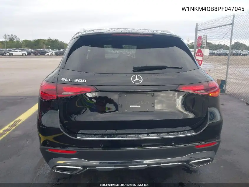 2023 Mercedes-Benz Glc 300 Suv VIN: W1NKM4GB8PF047045 Lot: 42242558