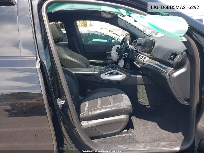 2021 Mercedes-Benz Amg Gle 53 Coupe 4Matic VIN: 4JGFD6BB5MA216292 Lot: 42030768