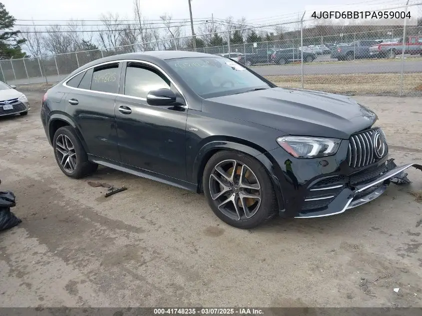 2023 Mercedes-Benz Amg Gle 53 Coupe 4Matic VIN: 4JGFD6BB1PA959004 Lot: 41748235