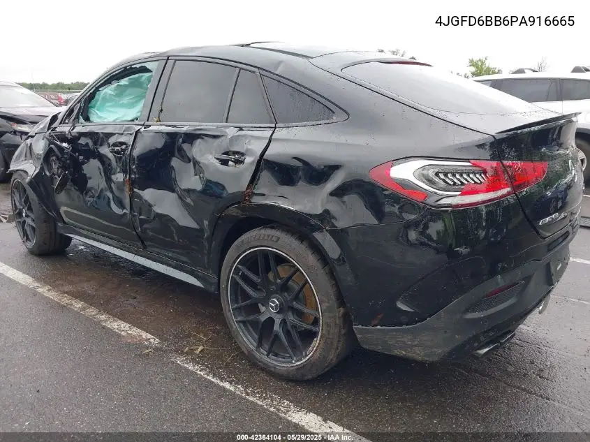 2023 Mercedes-Benz Amg Gle 53 Coupe 4Matic VIN: 4JGFD6BB6PA916665 Lot: 42364104