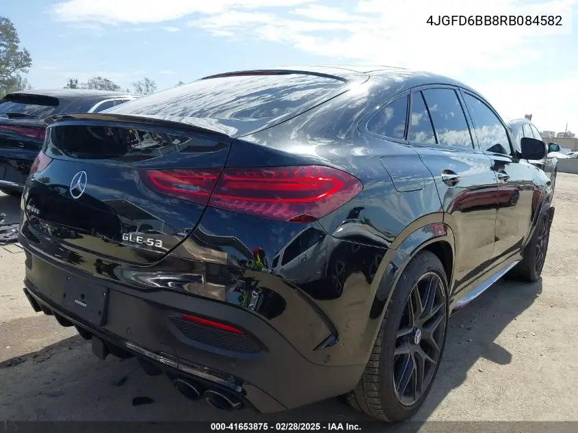 2024 Mercedes-Benz Amg Gle 53 Coupe 4Matic+ VIN: 4JGFD6BB8RB084582 Lot: 41653875