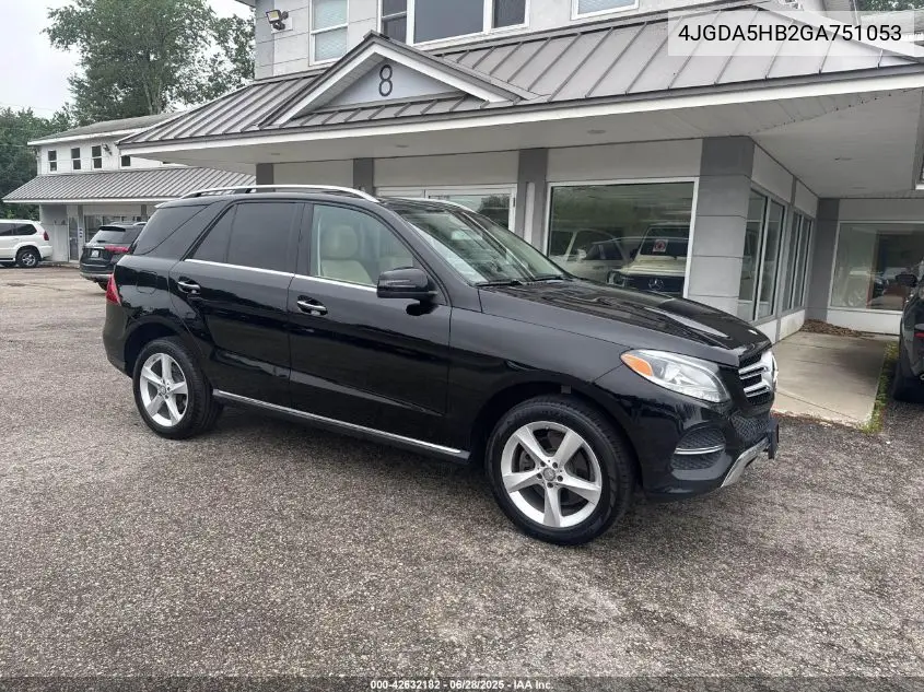 2016 Mercedes-Benz Gle 350 4Matic VIN: 4JGDA5HB2GA751053 Lot: 42632182