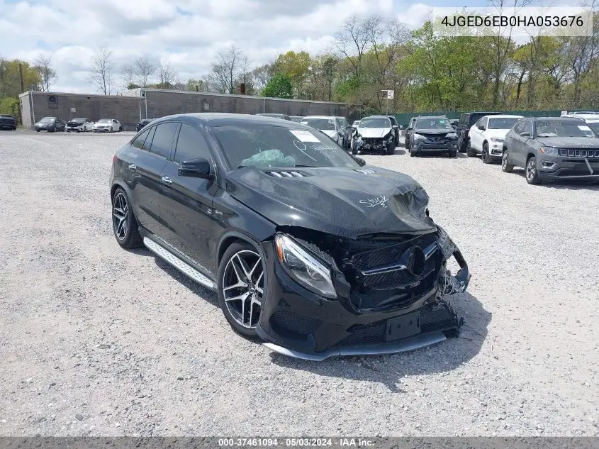 2017 Mercedes-Benz Amg Gle 43 Coupe VIN: 4JGED6EB0HA053676 Lot: 37461094