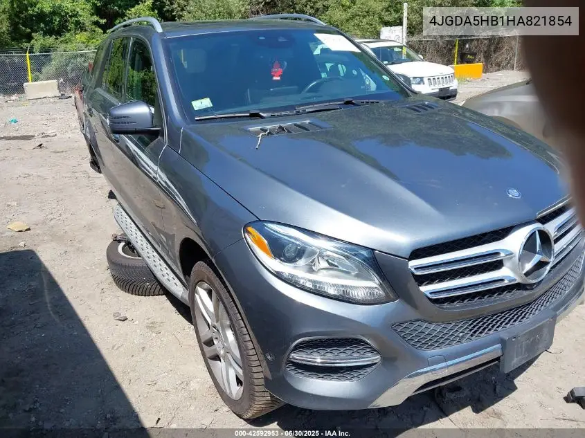 2017 Mercedes-Benz Gle 350 4Matic VIN: 4JGDA5HB1HA821854 Lot: 42592953