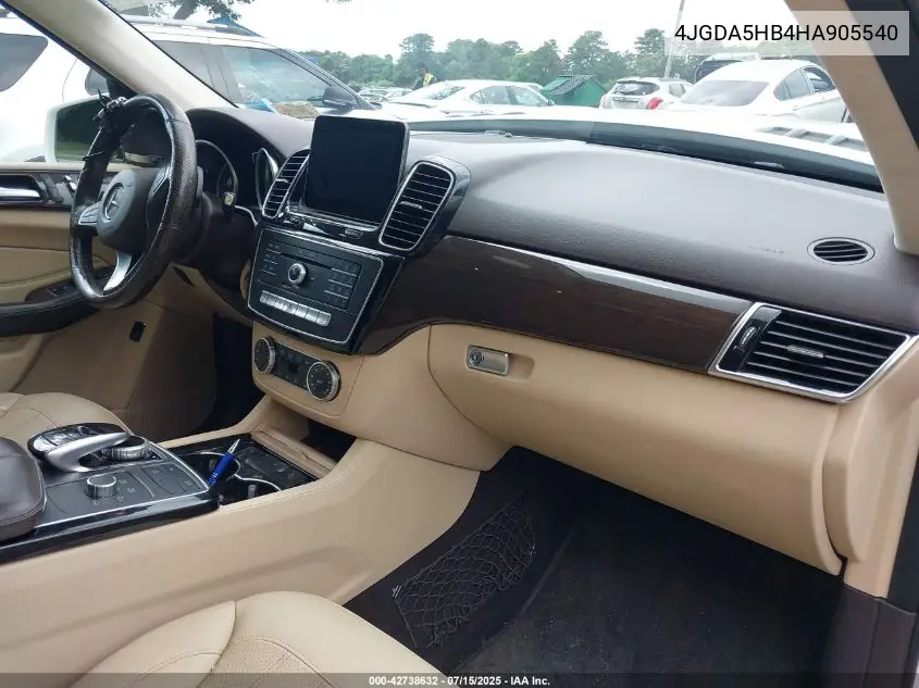 4JGDA5HB4HA905540 2017 Mercedes-Benz Gle 350 4Matic