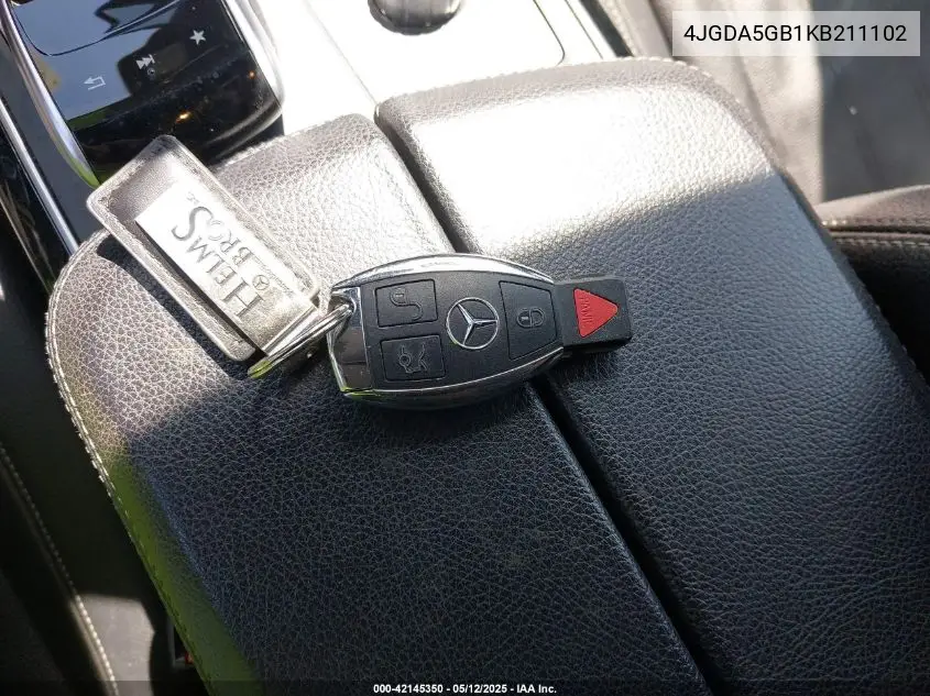 2019 Mercedes-Benz Gle 400 4Matic VIN: 4JGDA5GB1KB211102 Lot: 42145350