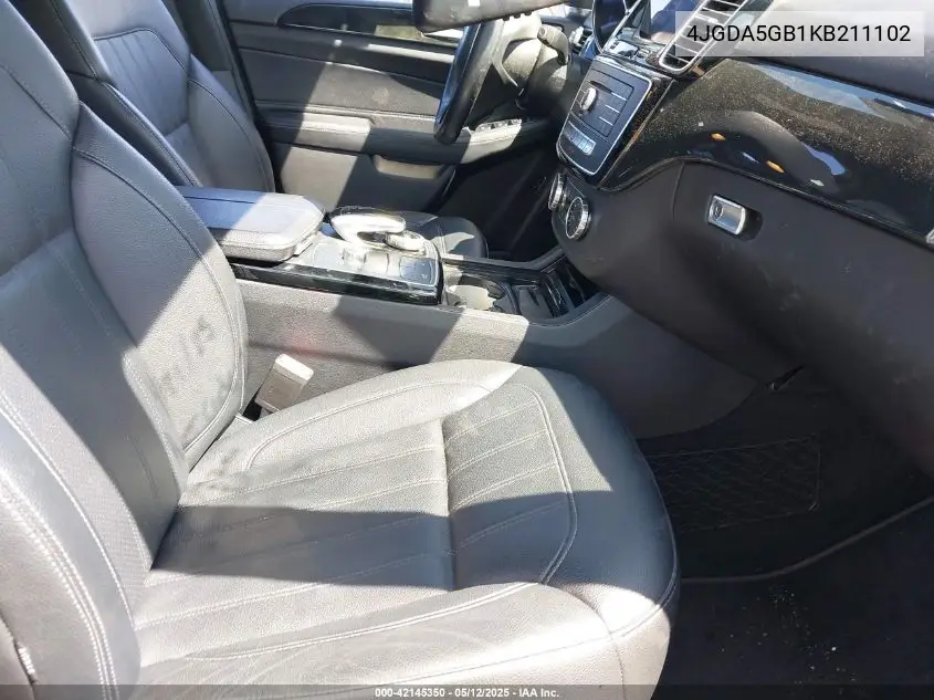 2019 Mercedes-Benz Gle 400 4Matic VIN: 4JGDA5GB1KB211102 Lot: 42145350