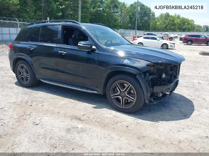 2020 Mercedes-Benz Gle 450 4Matic VIN: 4JGFB5KB8LA245218 Lot: 42616886