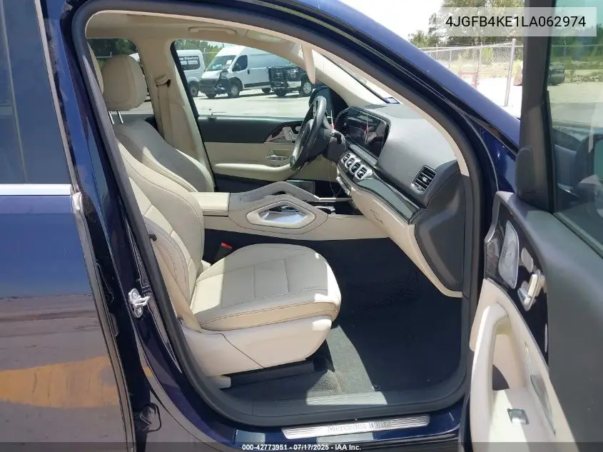 2020 Mercedes-Benz Gle 350 4Matic VIN: 4JGFB4KE1LA062974 Lot: 42773951