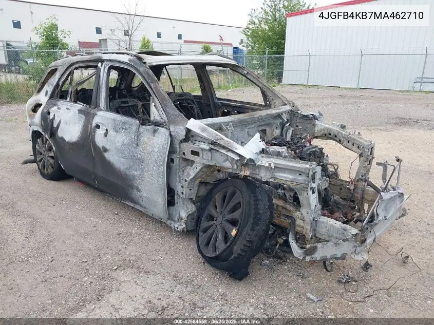 2021 Mercedes-Benz Gle 350 4Matic VIN: 4JGFB4KB7MA462710 Lot: 42584558