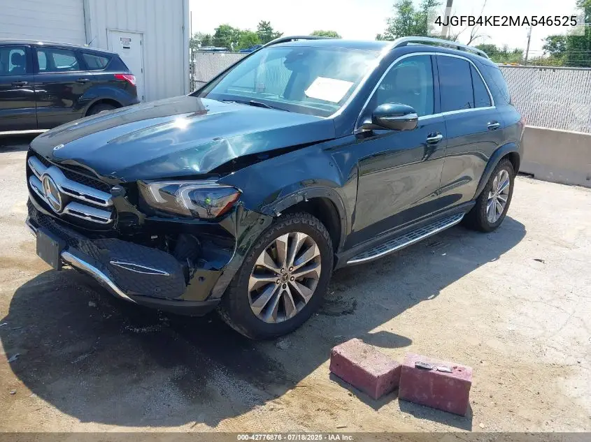 2021 Mercedes-Benz Gle 350 4Matic VIN: 4JGFB4KE2MA546525 Lot: 42776876