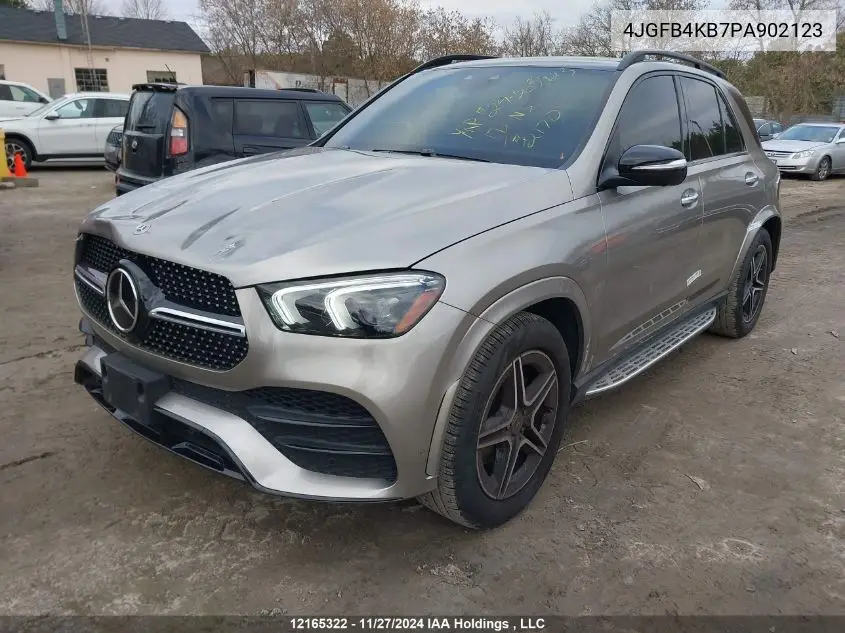 2023 Mercedes-Benz Gle VIN: 4JGFB4KB7PA902123 Lot: 12165322