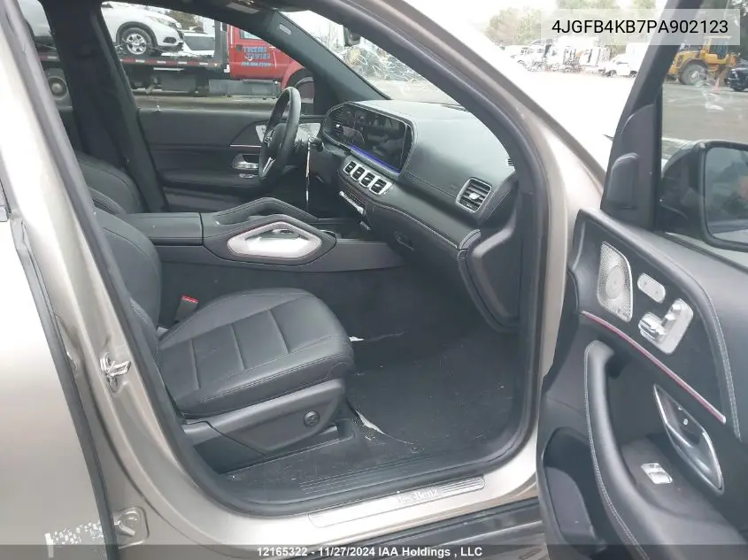 2023 Mercedes-Benz Gle VIN: 4JGFB4KB7PA902123 Lot: 12165322