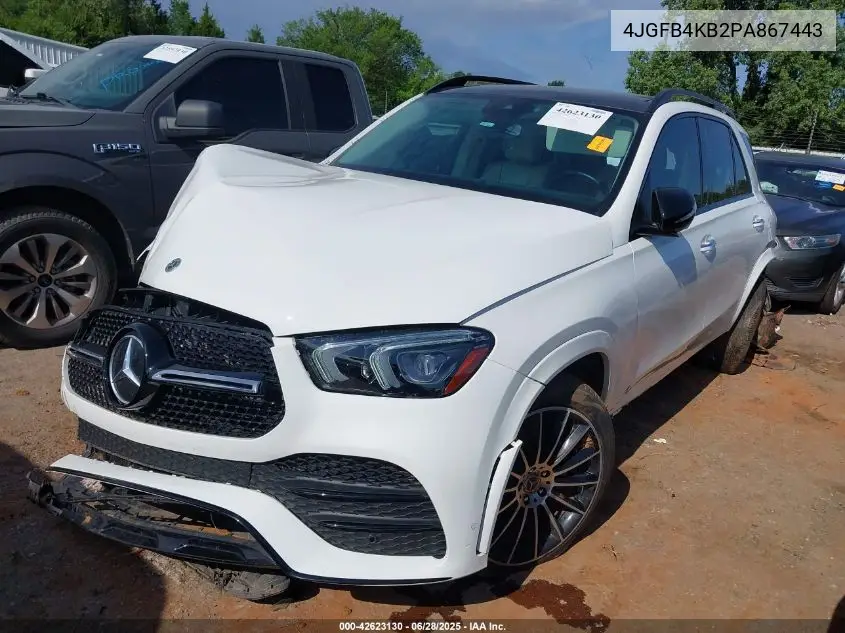 2023 Mercedes-Benz Gle 350 4Matic VIN: 4JGFB4KB2PA867443 Lot: 42623130