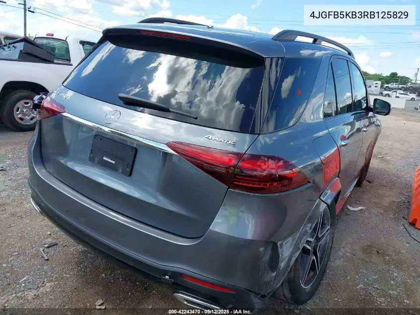 2024 Mercedes-Benz Gle 450 4Matic VIN: 4JGFB5KB3RB125829 Lot: 42243470