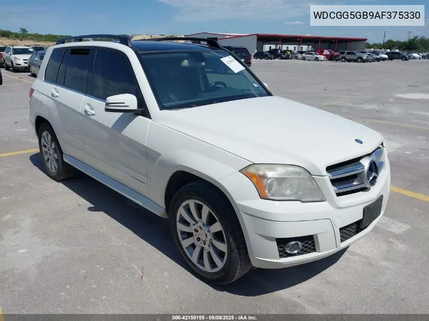 2010 Mercedes-Benz Glk 350 VIN: WDCGG5GB9AF375330 Lot: 42150159