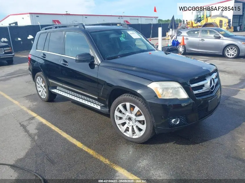 2010 Mercedes-Benz Glk 350 4Matic VIN: WDCGG8HB5AF285415 Lot: 42188423