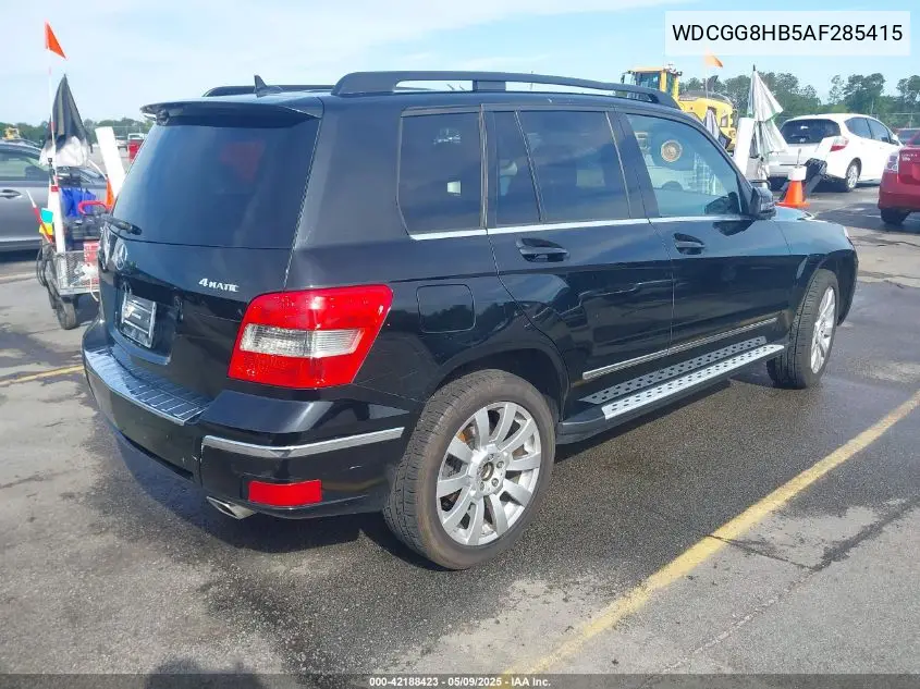 2010 Mercedes-Benz Glk 350 4Matic VIN: WDCGG8HB5AF285415 Lot: 42188423