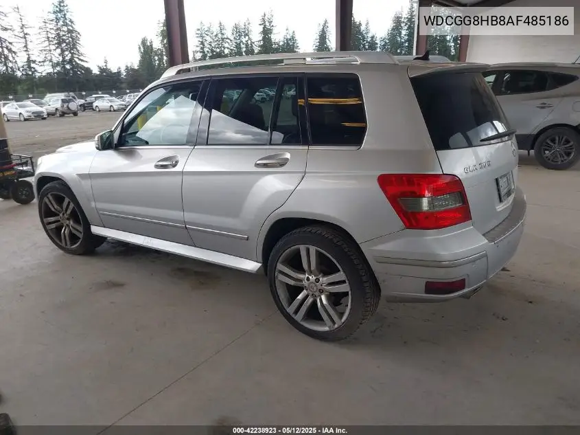 2010 Mercedes-Benz Glk 350 4Matic VIN: WDCGG8HB8AF485186 Lot: 42238923