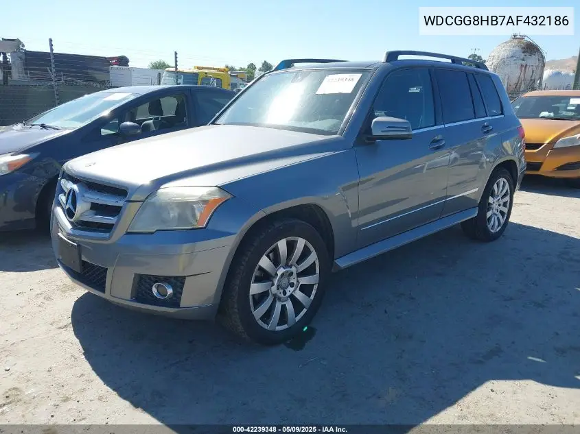 2010 Mercedes-Benz Glk 350 4Matic VIN: WDCGG8HB7AF432186 Lot: 42239348