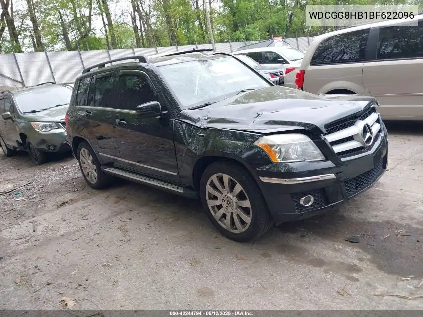 2011 Mercedes-Benz Glk 350 4Matic VIN: WDCGG8HB1BF622096 Lot: 42244794