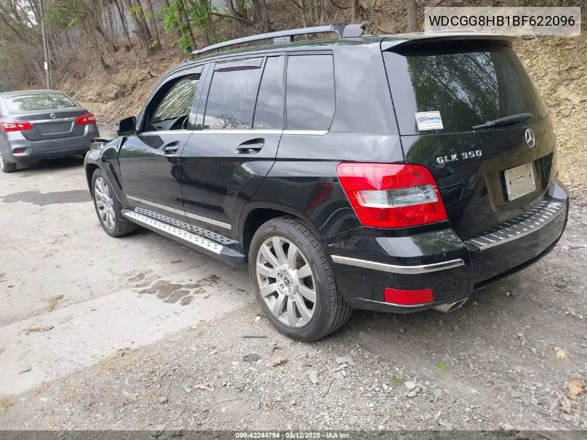 2011 Mercedes-Benz Glk 350 4Matic VIN: WDCGG8HB1BF622096 Lot: 42244794