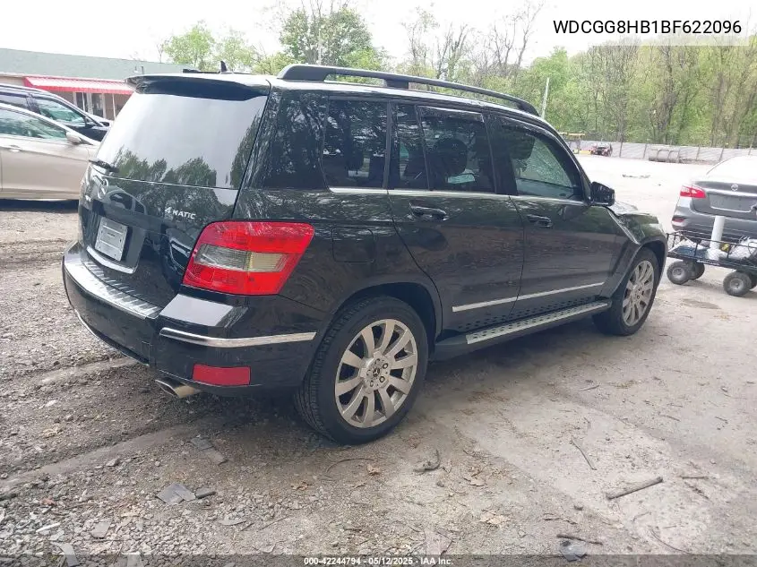 2011 Mercedes-Benz Glk 350 4Matic VIN: WDCGG8HB1BF622096 Lot: 42244794