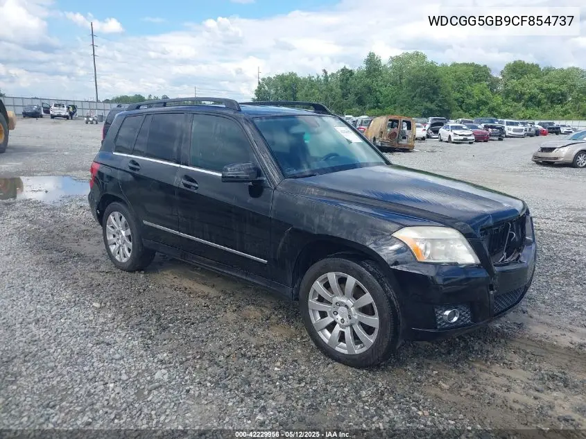 2012 Mercedes-Benz Glk 350 VIN: WDCGG5GB9CF854737 Lot: 42229956
