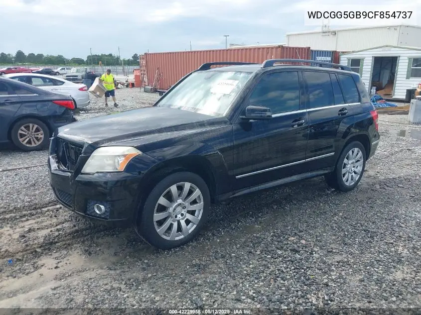 2012 Mercedes-Benz Glk 350 VIN: WDCGG5GB9CF854737 Lot: 42229956
